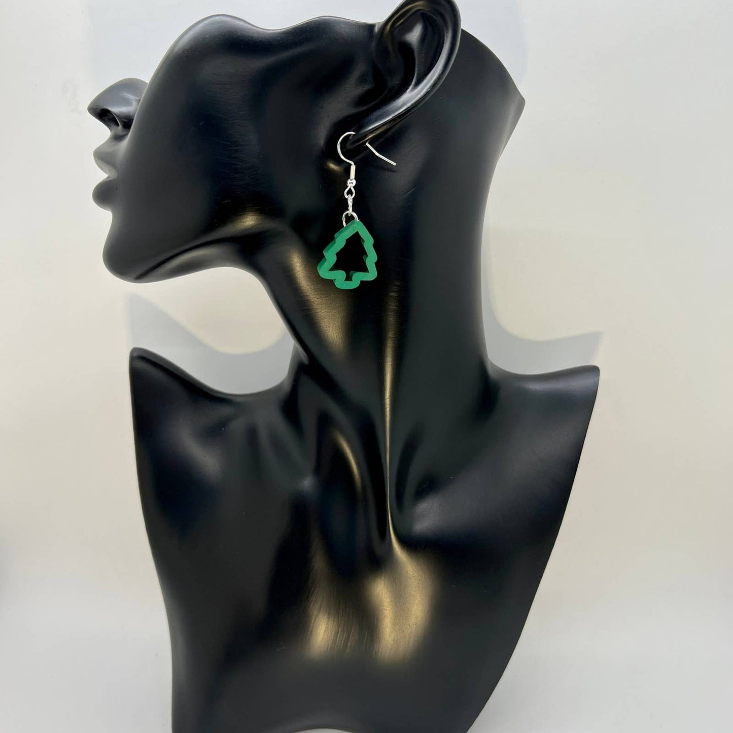 Christmas Tree Cookie Cutter Earrings