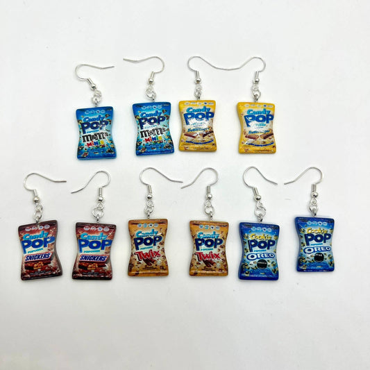 Candy Pop Popcorn Earrings