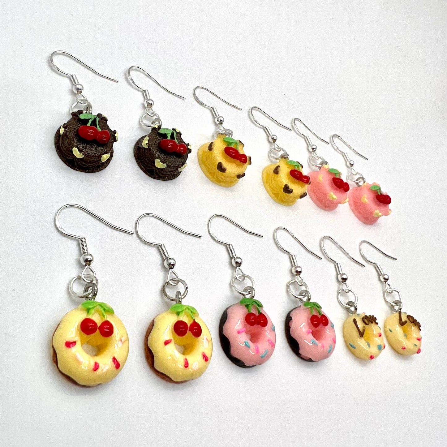 Cake & Donut Earrings