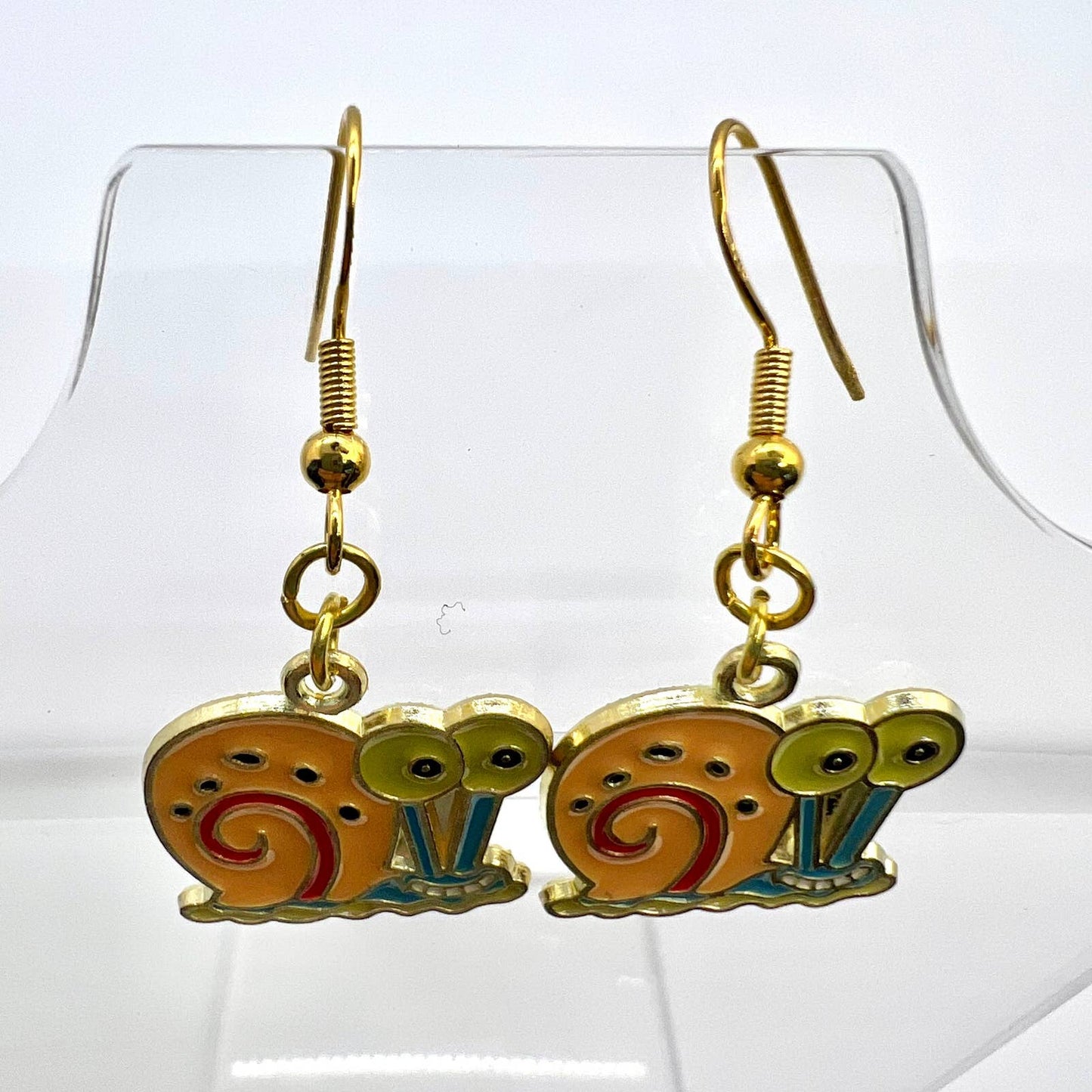 Spongebob Gary Earrings