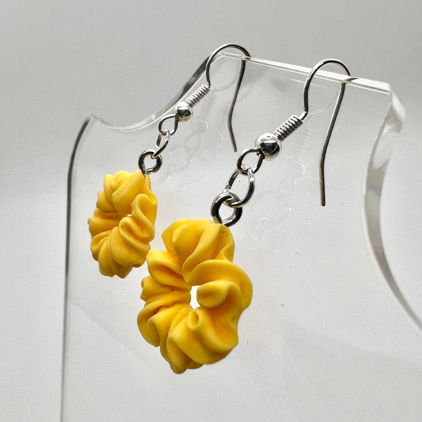 Hair Scrunchie Earrings