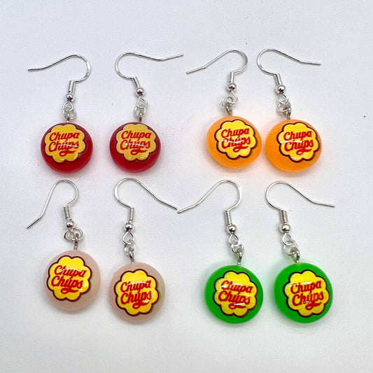 Chupa Chups Candy Earrings