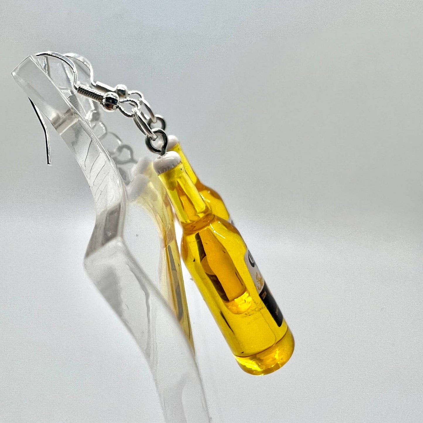 Corona Beer Bottle Earrings