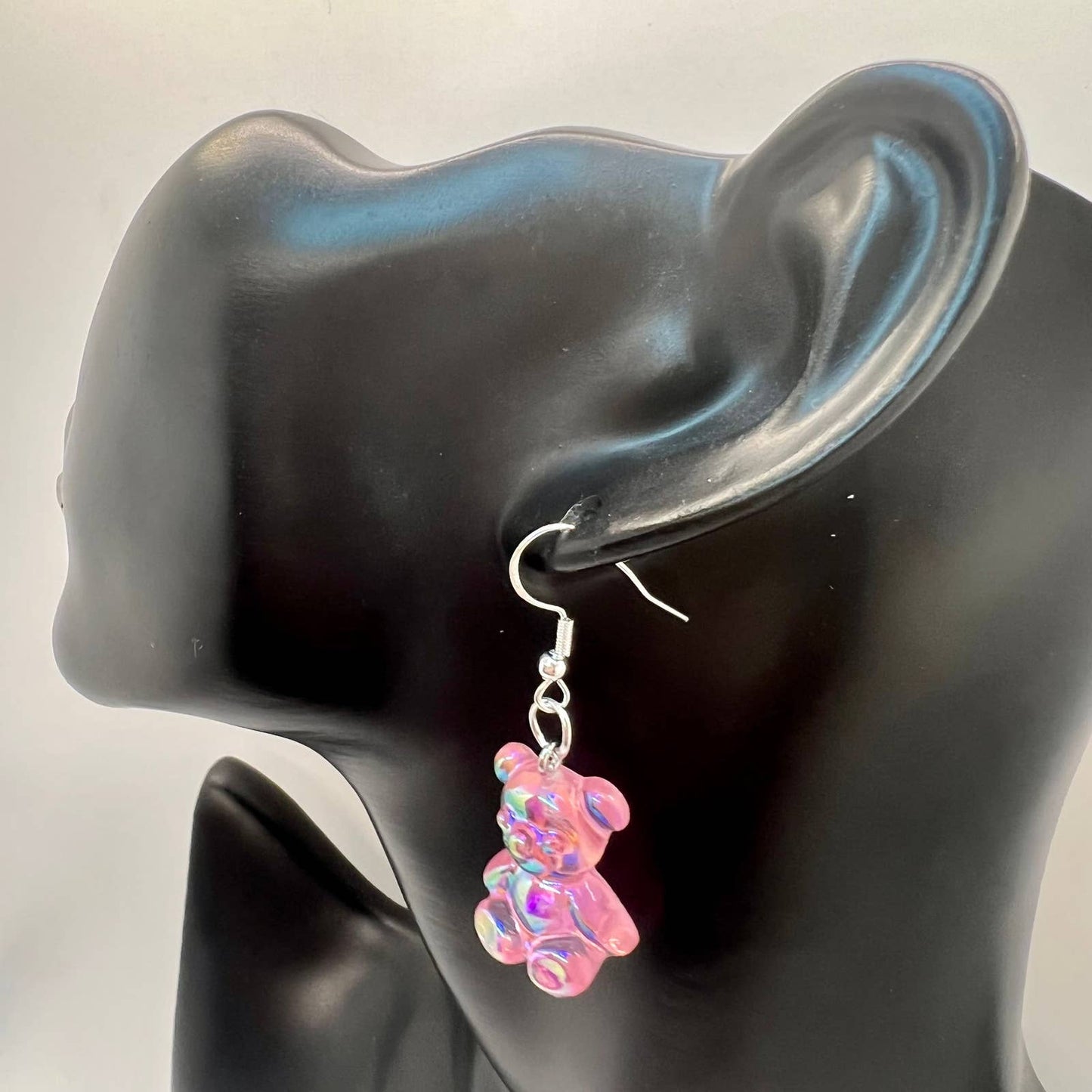 Metallic Gummy Bear Earrings
