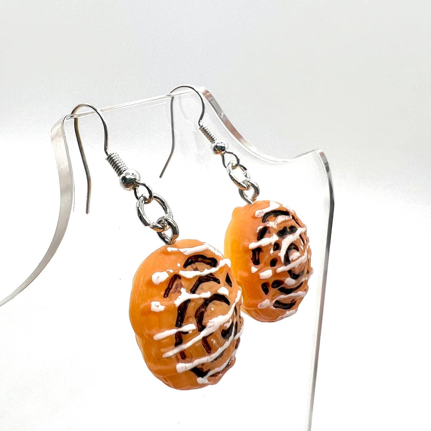 Cinnamon Bun Earrings