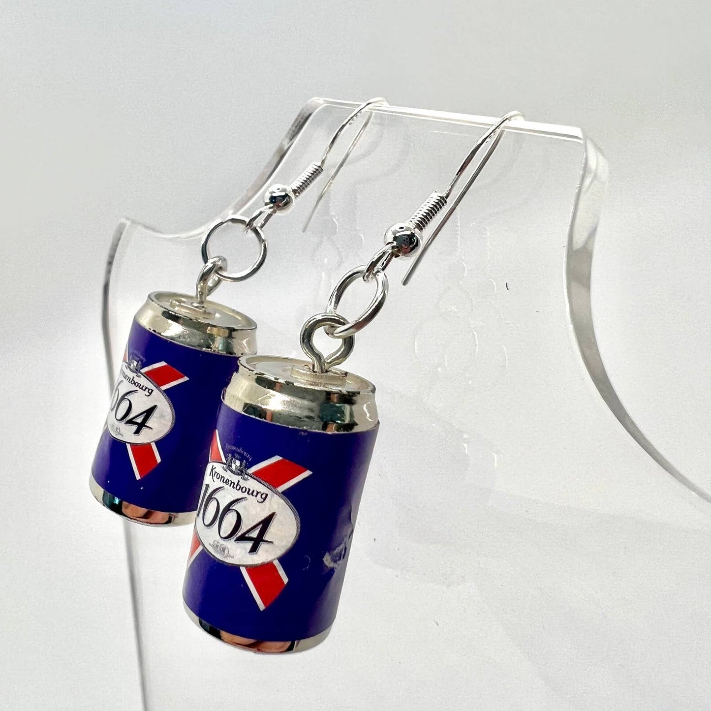 Kronenbourg 1664 Brewery Beer Earrings