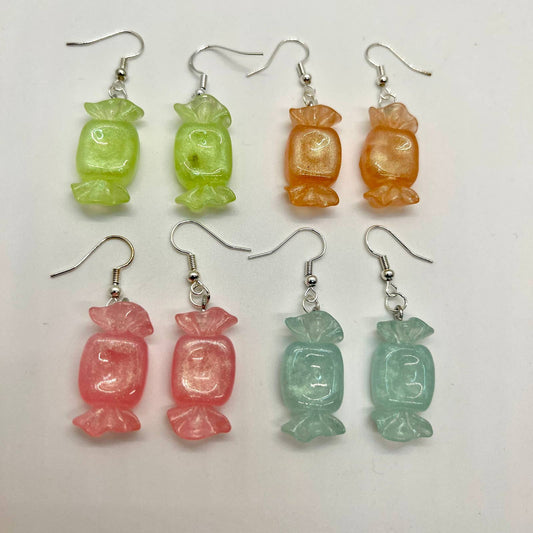 Wrapped Candy Earrings