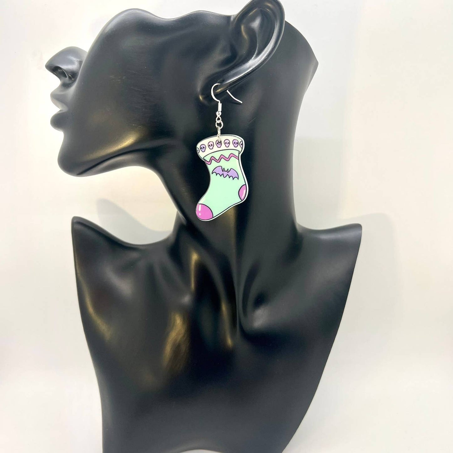 Skull Stocking Earrings