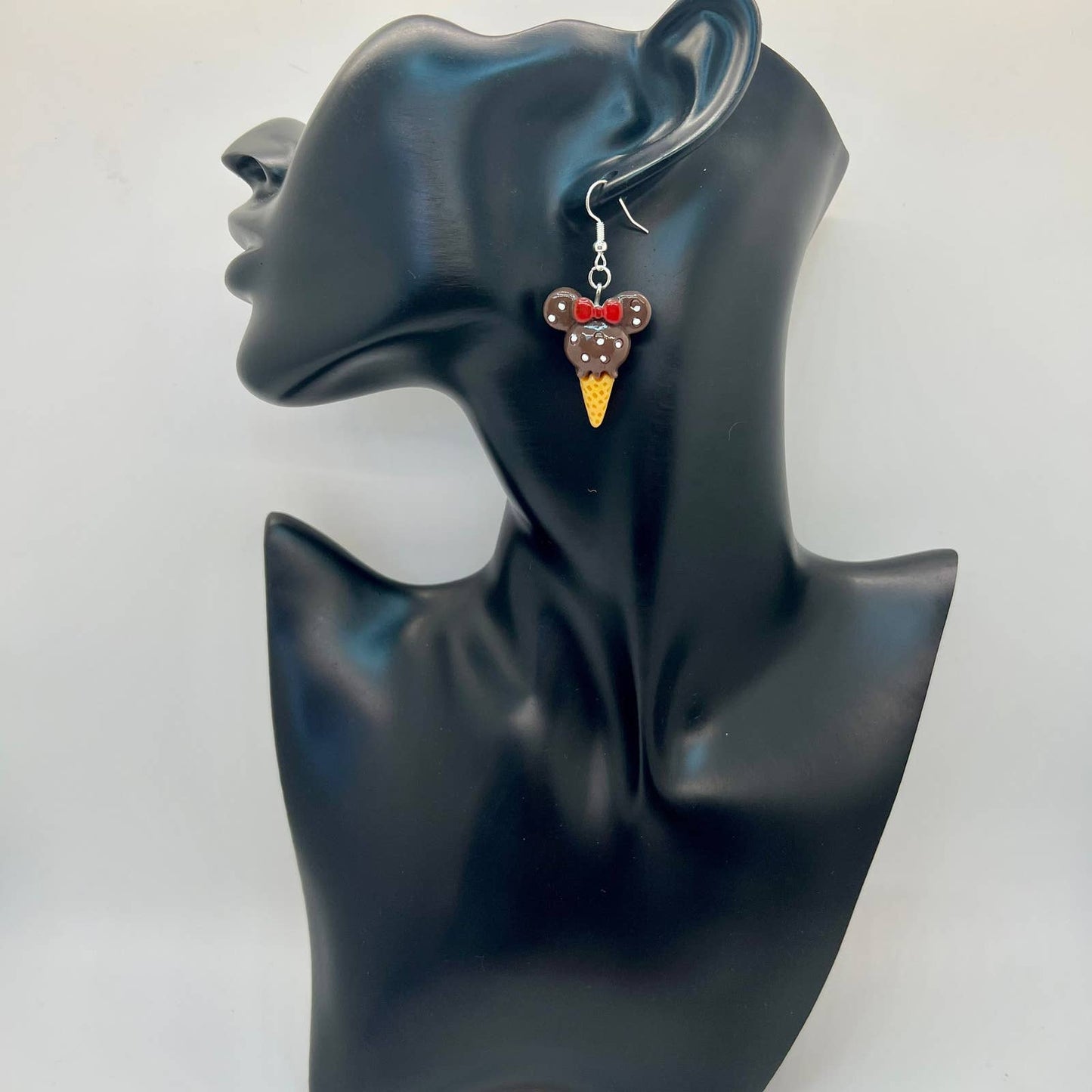 Mickey & Minnie Ice Cream Earrings