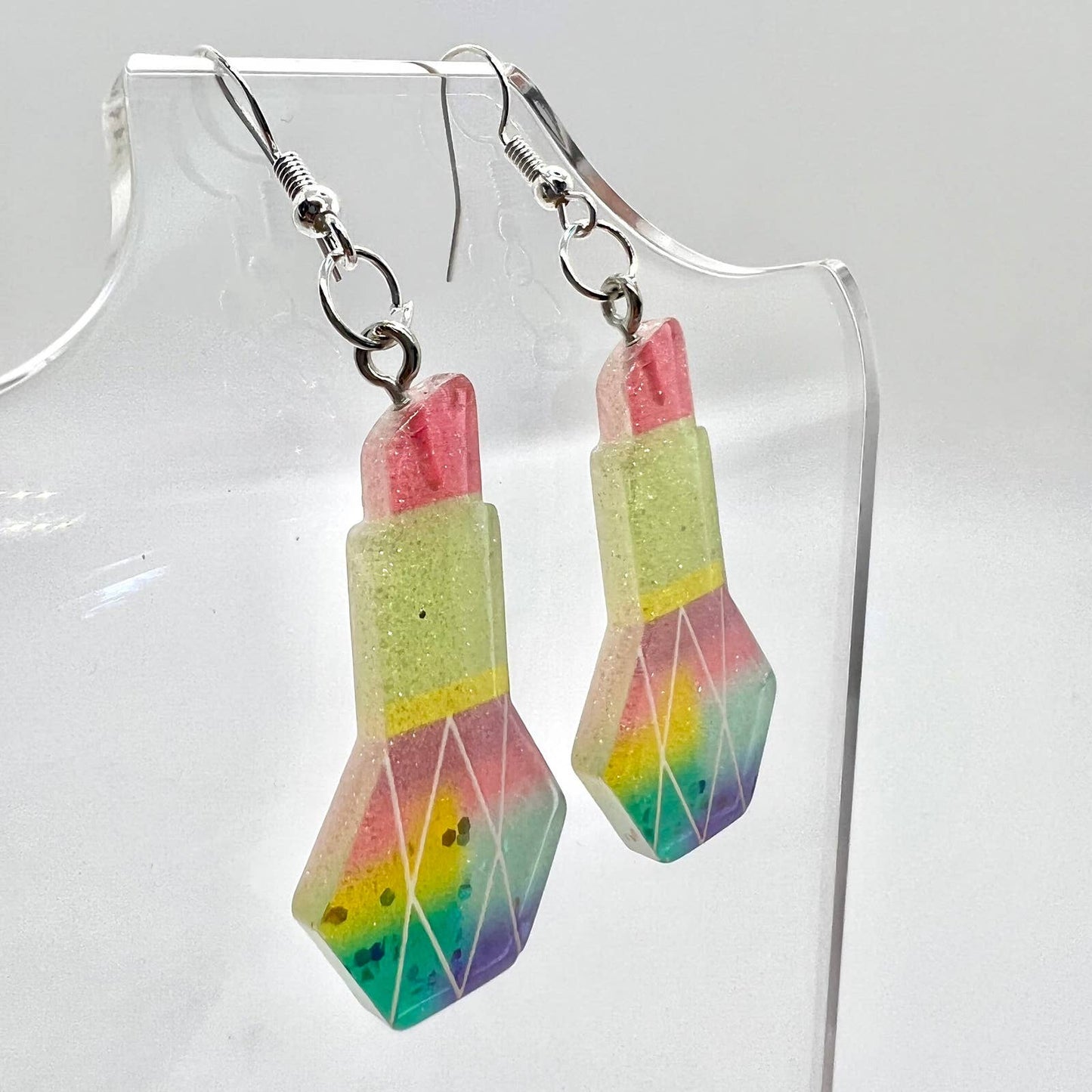 Lipstick Earrings