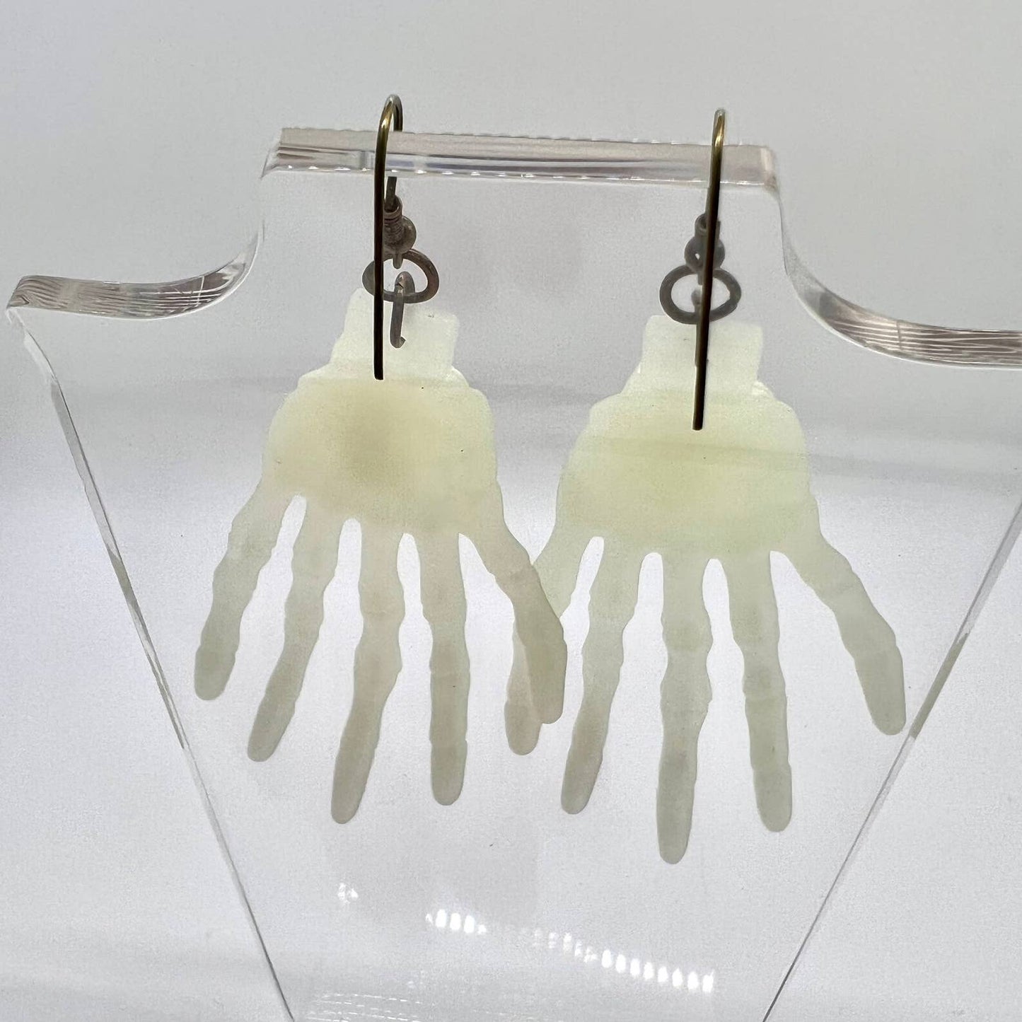 Glow In The Dark Skeleton Earrings