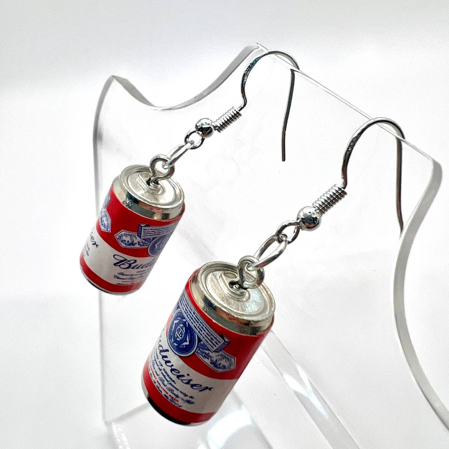 Budweiser Beer Earrings