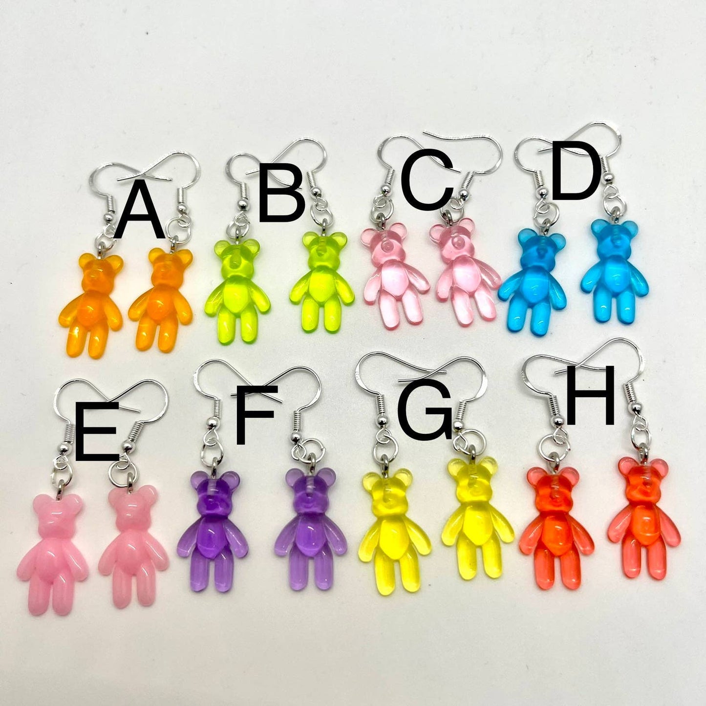 Mini Gummy Bear Earrings