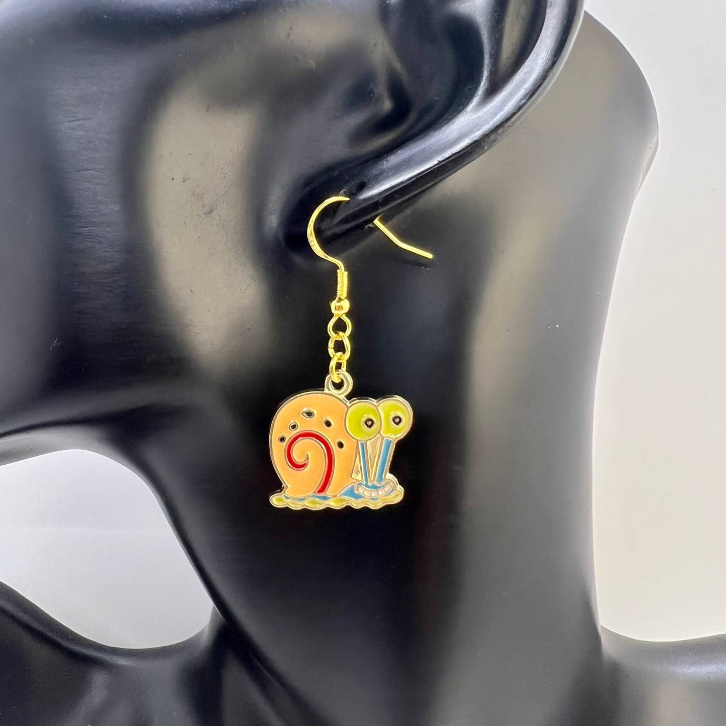 Spongebob Gary Earrings