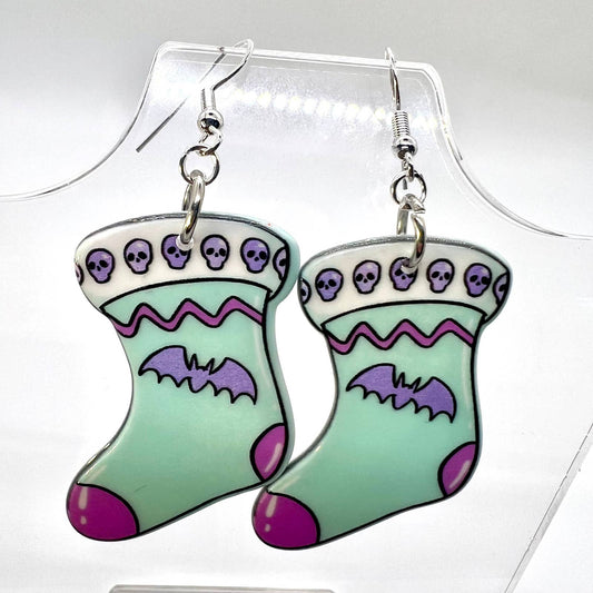 Skull Stocking Earrings