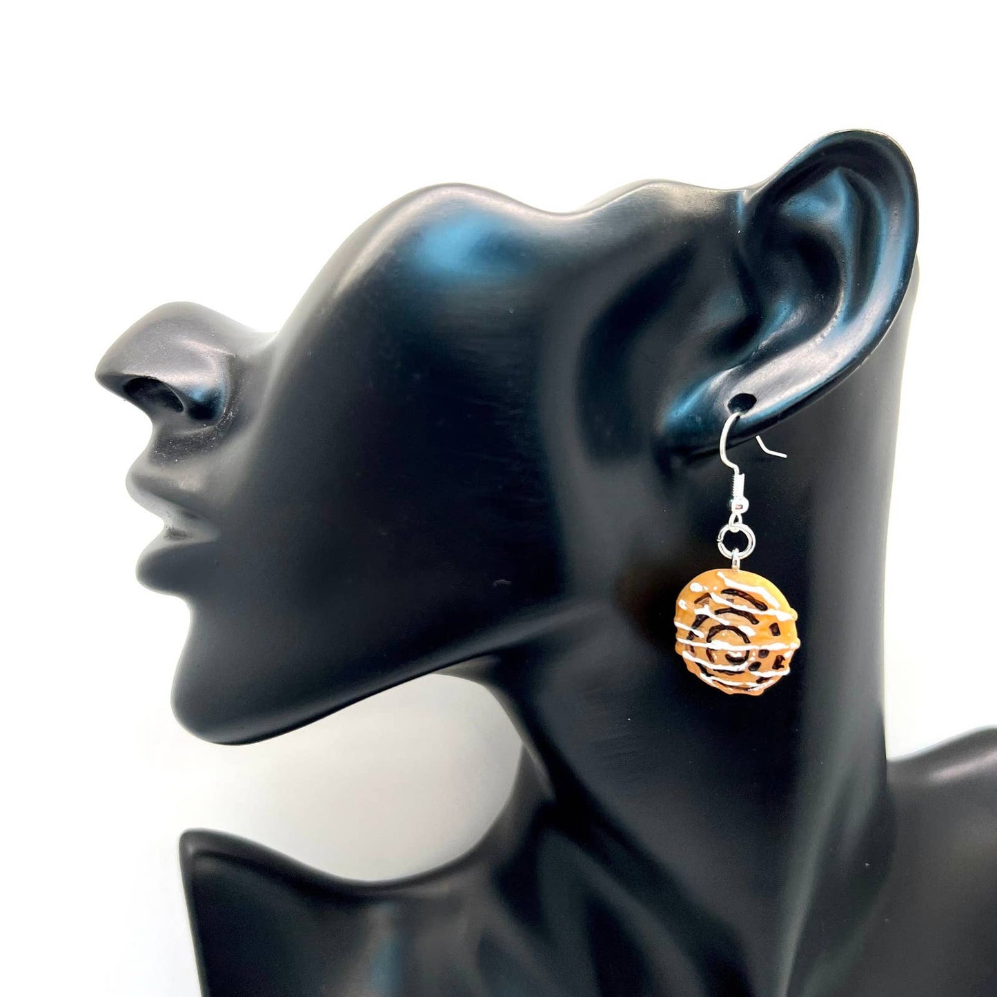 Cinnamon Bun Earrings