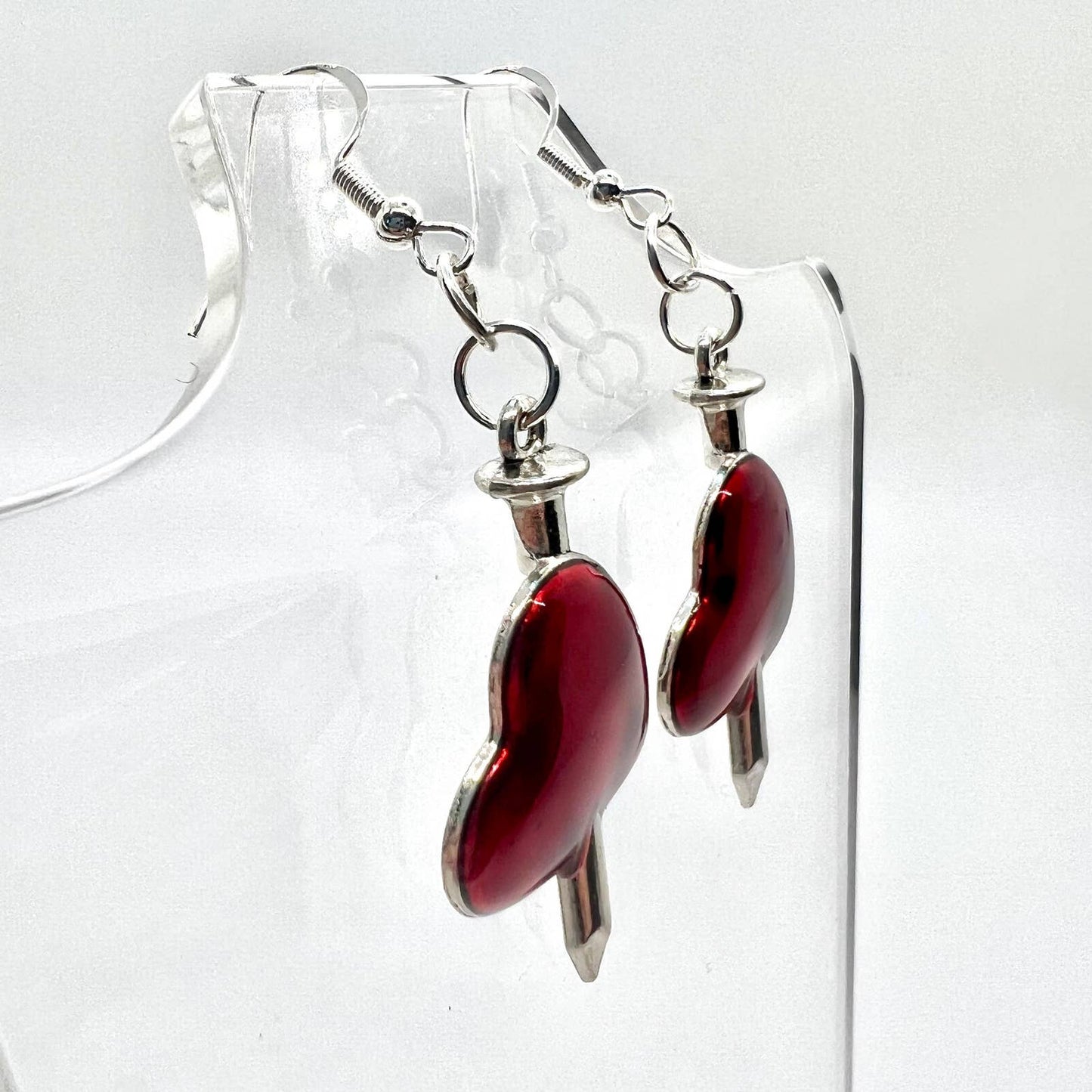 Heart & Dagger Earrings