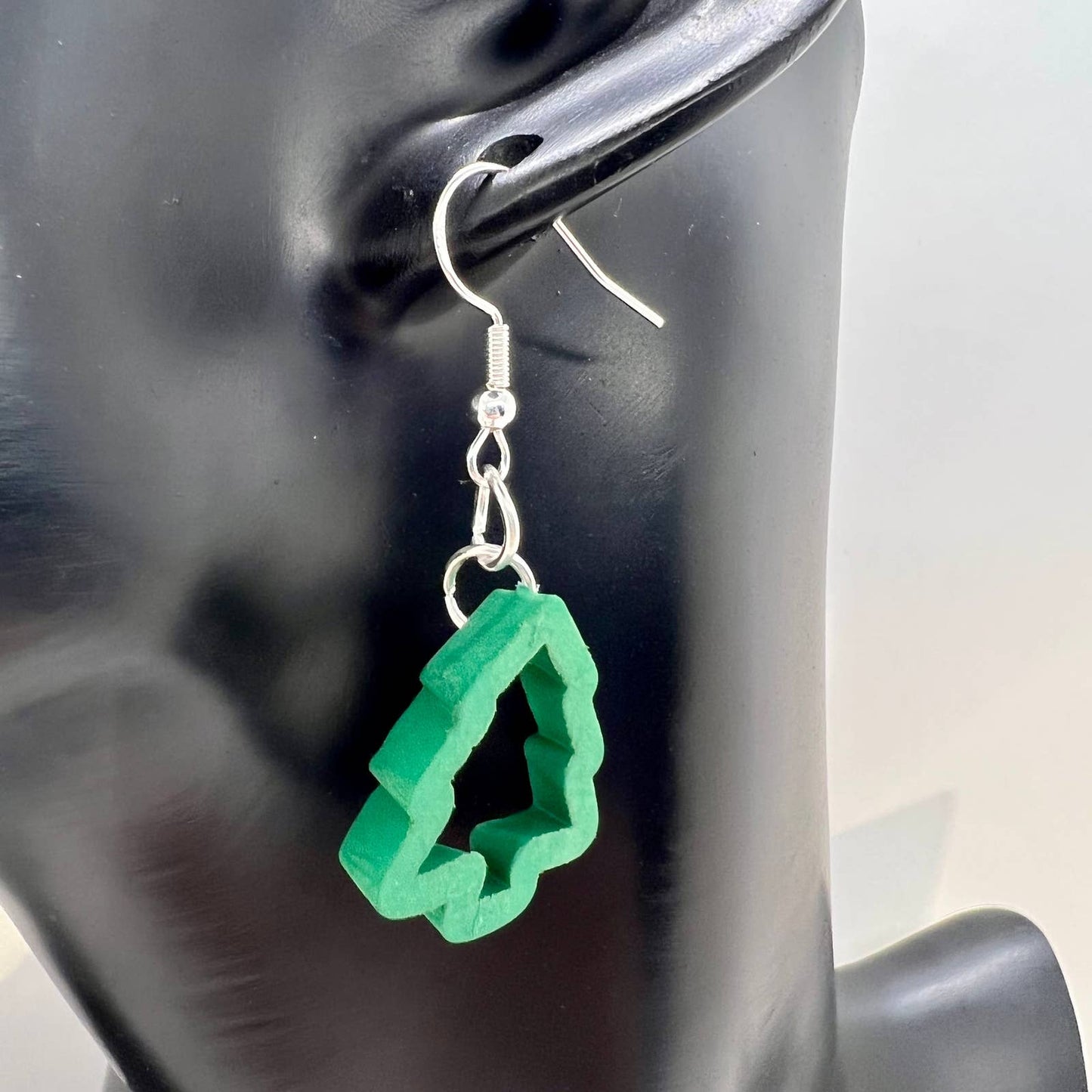 Christmas Tree Cookie Cutter Earrings